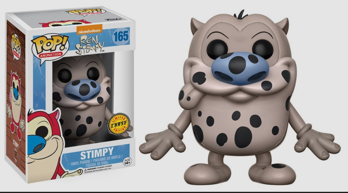 FUNKO POP STIMPY BLANCO - REN Y STIMPY 165