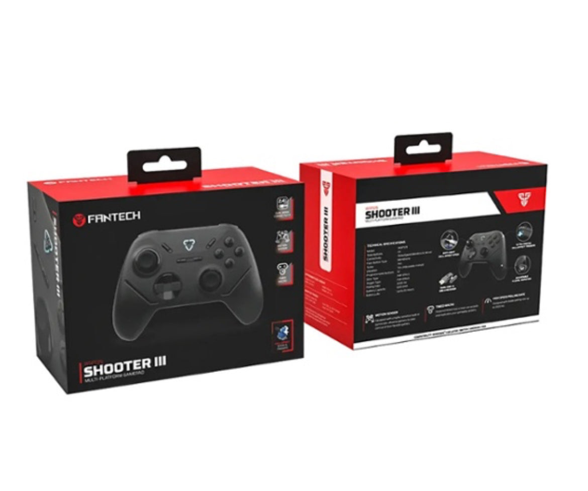 JOYSTICK WGP13S PC/PS3/PS4/ANDROID INAL. BK FANTECH