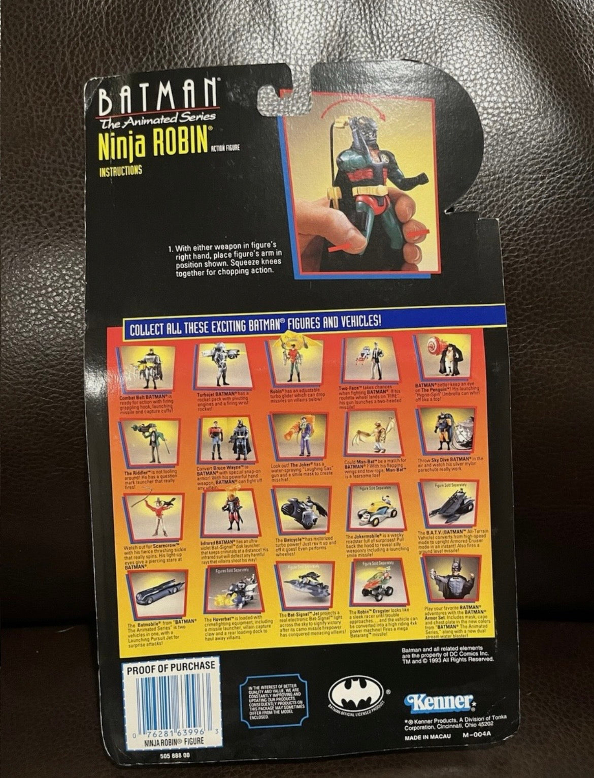 Ninja Robin Kenner 1993 - BATMAN LA SERIE ANIMADA