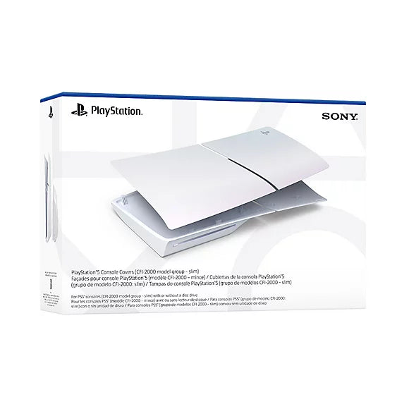 PLAYSTATION 5 TAPAS ORIGINALES COVERS (SLIM) PEARL