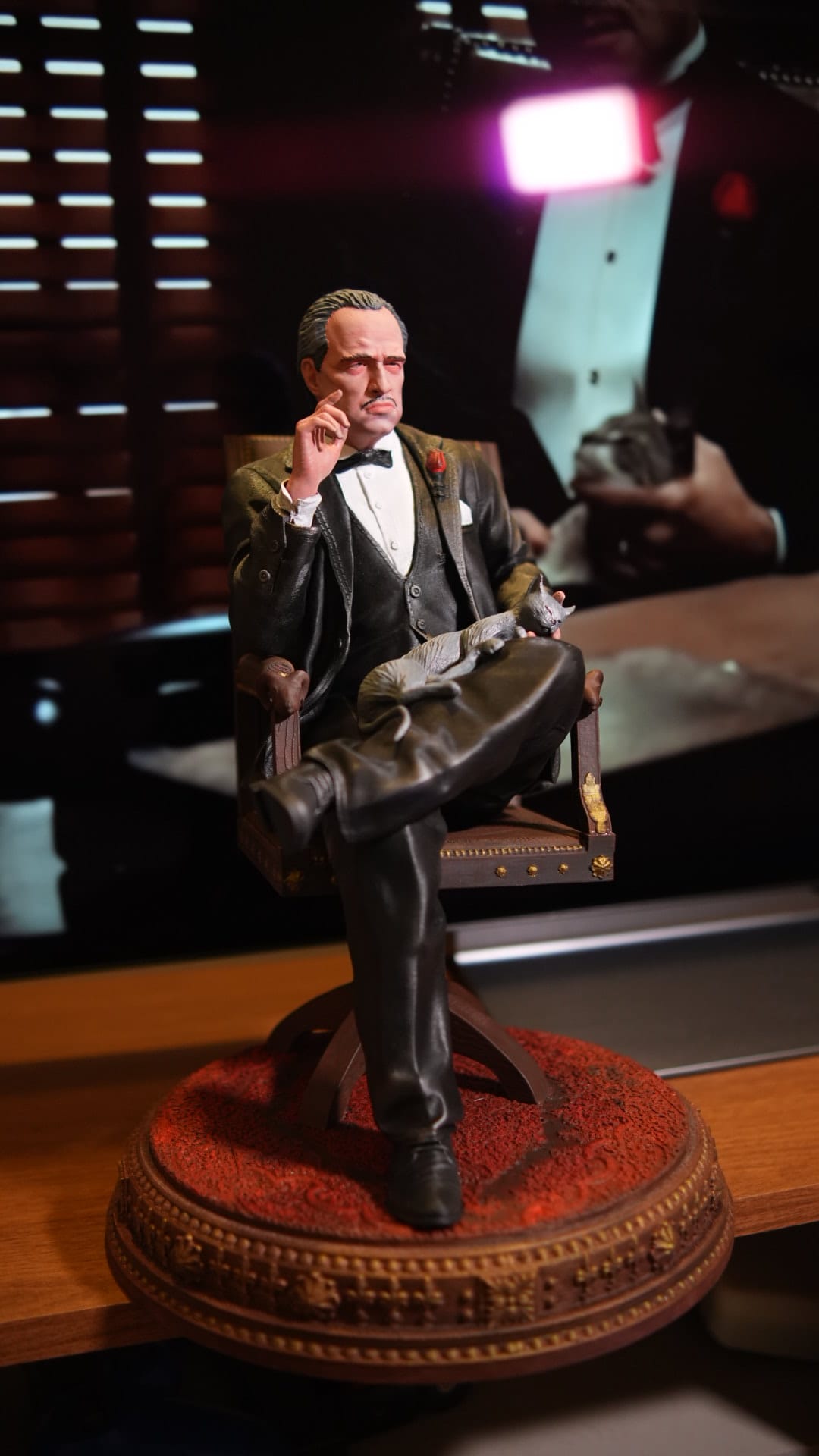Figura Don Vito Corleone – El Padrino | Impresión 3D pintada a mano