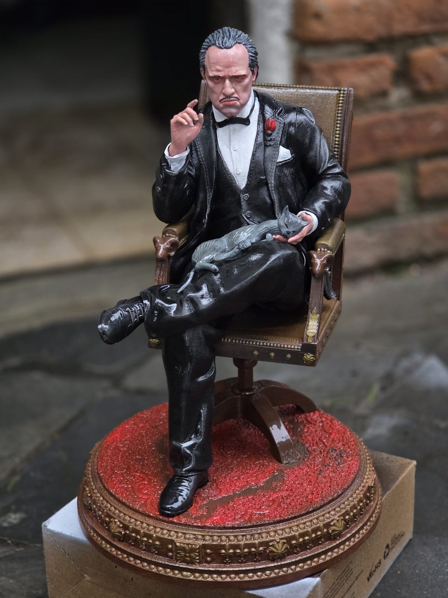 Figura Don Vito Corleone – El Padrino | Impresión 3D pintada a mano