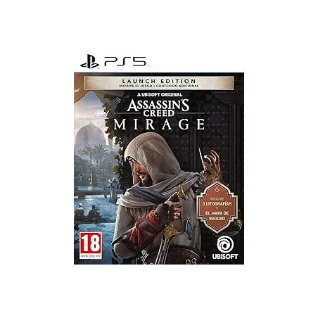 ASSASSIN'S CREED MIRAGE LAUNCH EDITION – JUEGO DE PS5 (USADO)