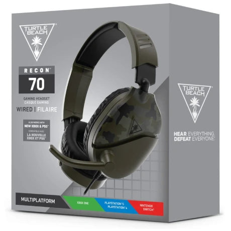 AURICULARES HEADSET TURTLE BEACH RECON 70 – CAMUFLADO