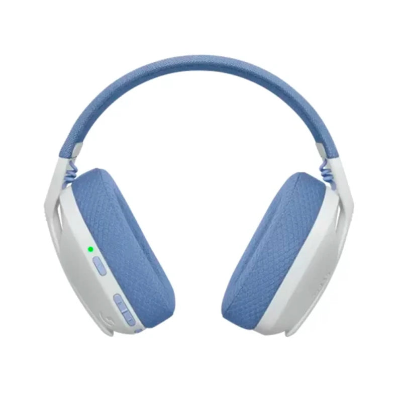 AURICULARES GAMER INALÁMBRICOS LOGITECH G SERIES G435 BLANCO Y AZUL