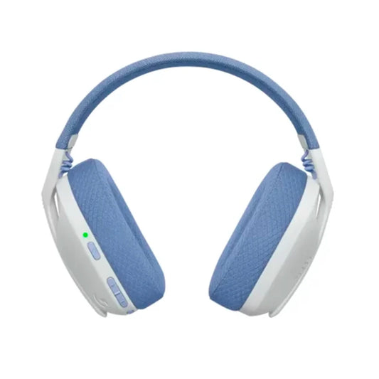 AURICULARES GAMER INALÁMBRICOS LOGITECH G SERIES G435 BLANCO Y AZUL