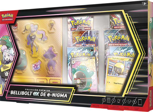 COLECCION PREMIUM BELLIBOT EX DE E-NIGMA EN ESPAÑOL POKEMON TCG