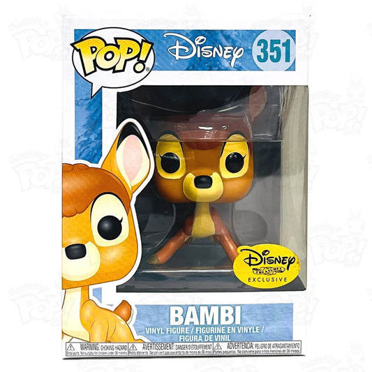 FUNKO POP! EXCLUSIVO DE TESOROS DE DISNEY BAMBI # 351