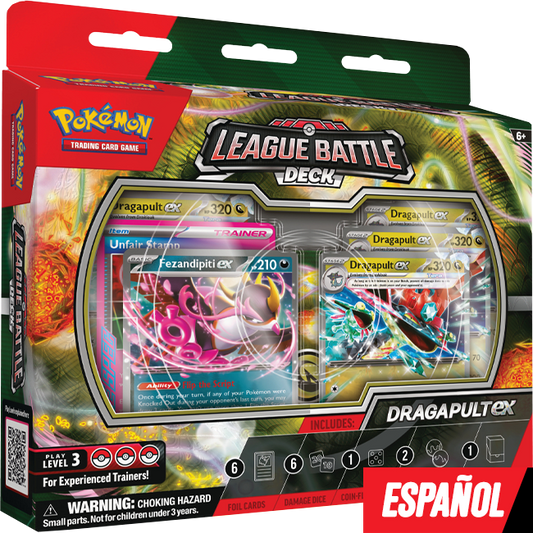 MAZO COMBATE DE LIGA DRAGAPULT EX EN ESPAÑOL POKEMON TCG