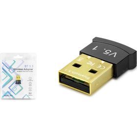 Hadron B15 Bluetooth V5.1 Mini Siyah USB Adaptor