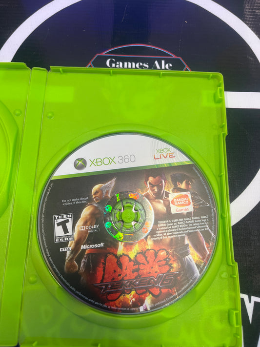 TEKKEN 6 - JUEGO XBOX 360 (NTSC) (USADO)