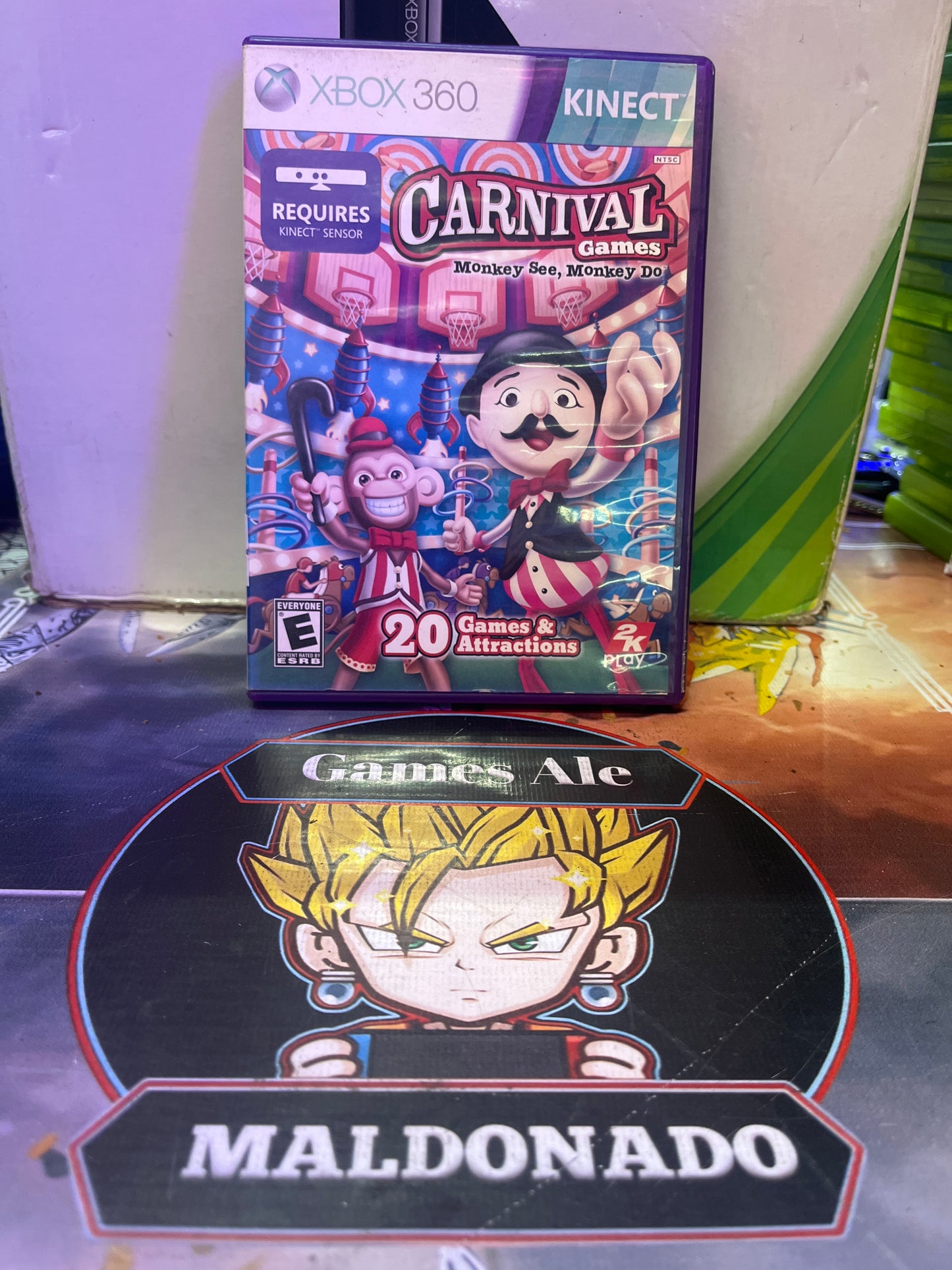 KINECT CARNIVAL GAMES – JUEGO DE XBOX 360 (USADO) (NTSC)