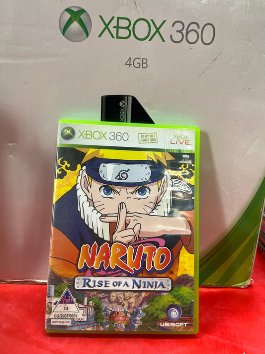 NARUTO RISE OF A NINJA - JUEGO XBOX 360 ( USADO ) ( PAL )