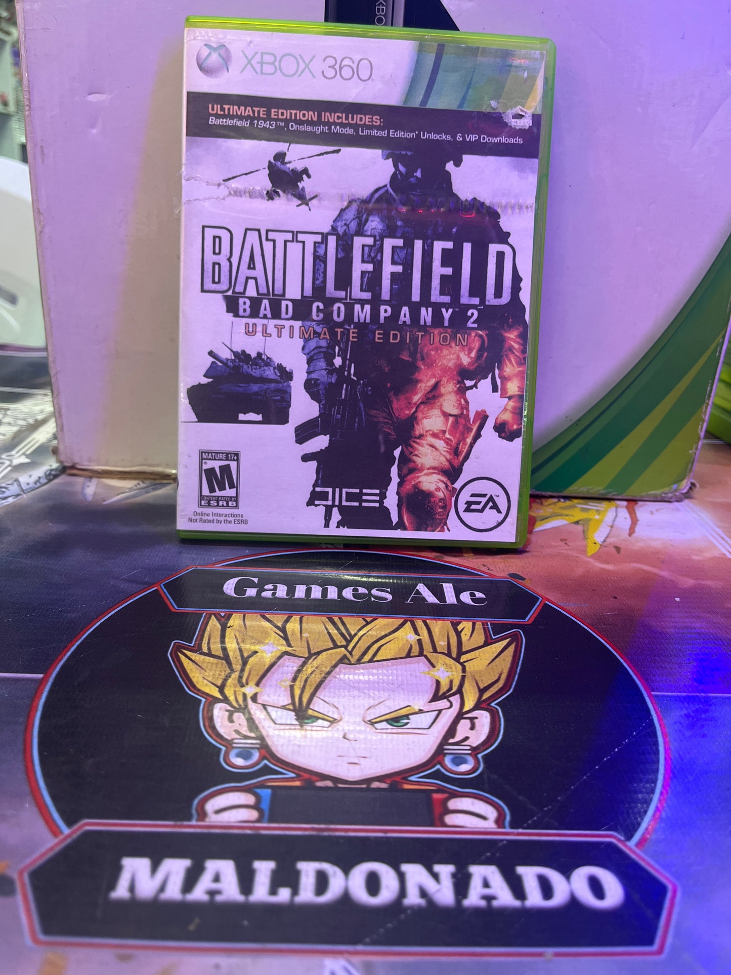 BATTLEFIELD BAD COMPANY 2 – JUEGO DE XBOX 360 (USADO) (NTSC)