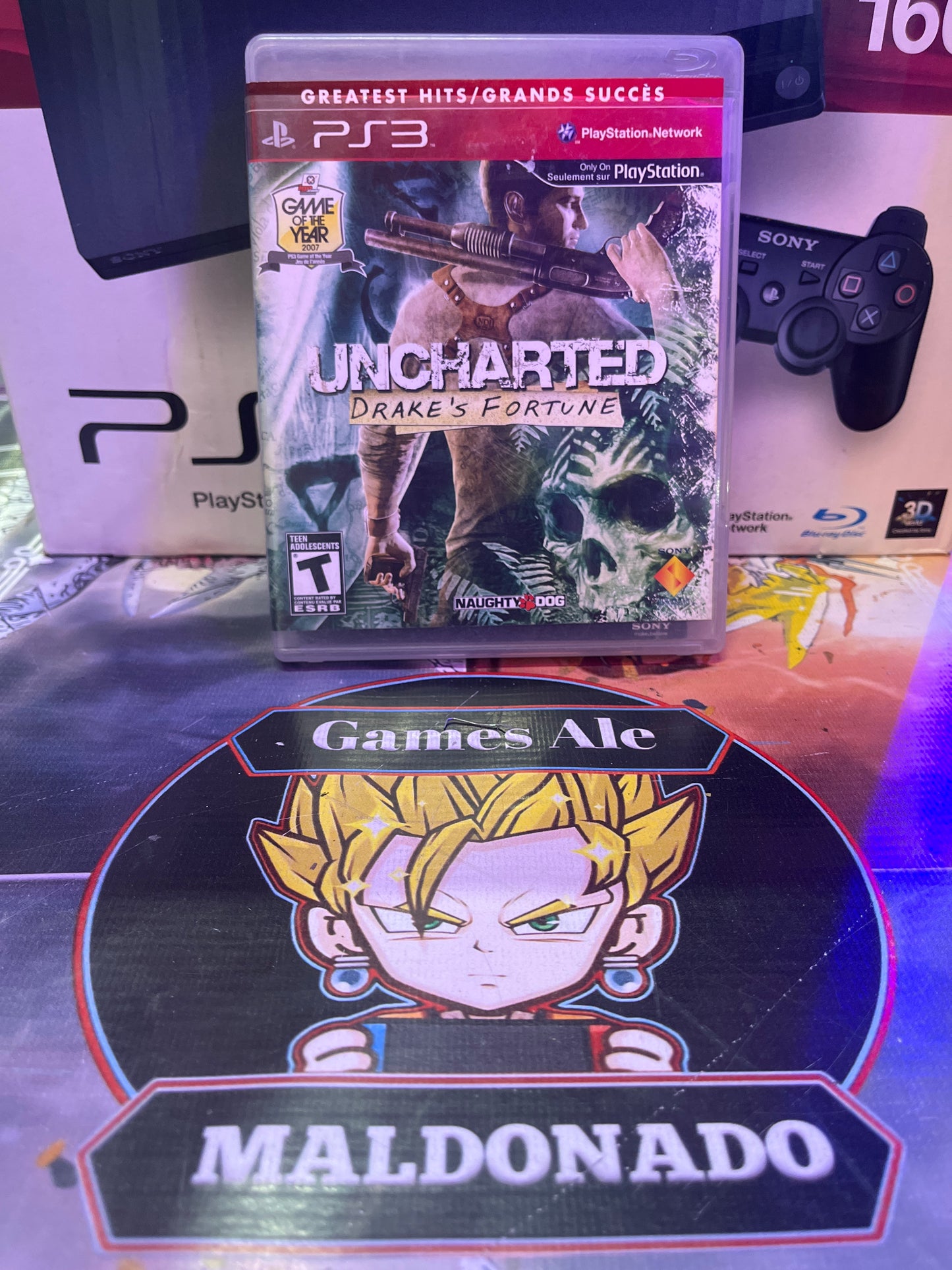 UNCHARTED 1 – JUEGO DE PLAYSTATION 3 (USADO)