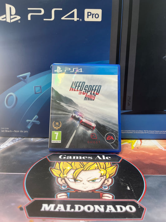 NEED FOR SPEED RIVALS - JUEGO PLAYSTATION 4 ( USADO )