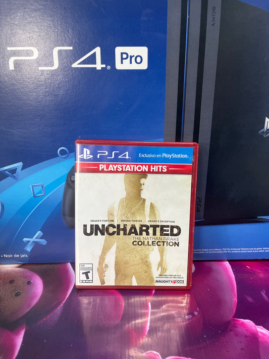 UNCHARTED THE COLLECTION - JUEGO PLAYSTATION 4 ( USADO)