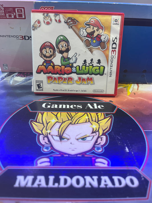 MARIO Y LUIGI PAPER JAM - JUEGO NINTENDO 3DS