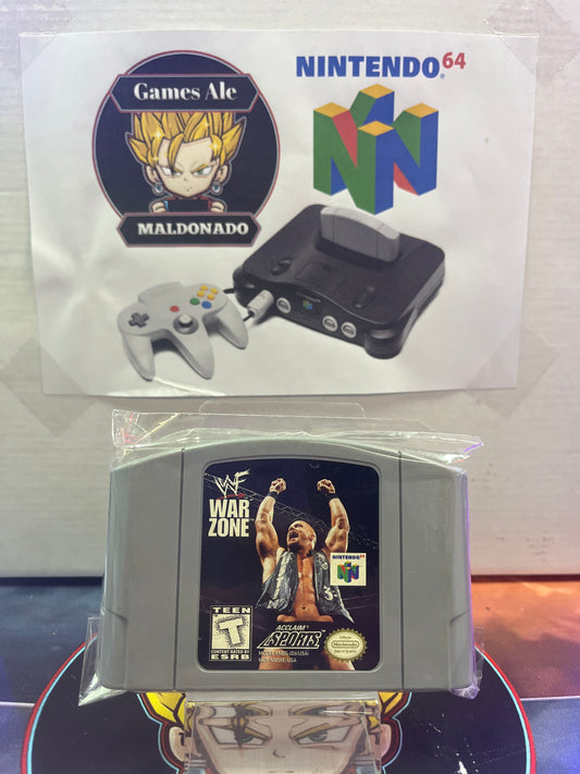 WF WAR ZONE - JUEGO NINTENDO 64