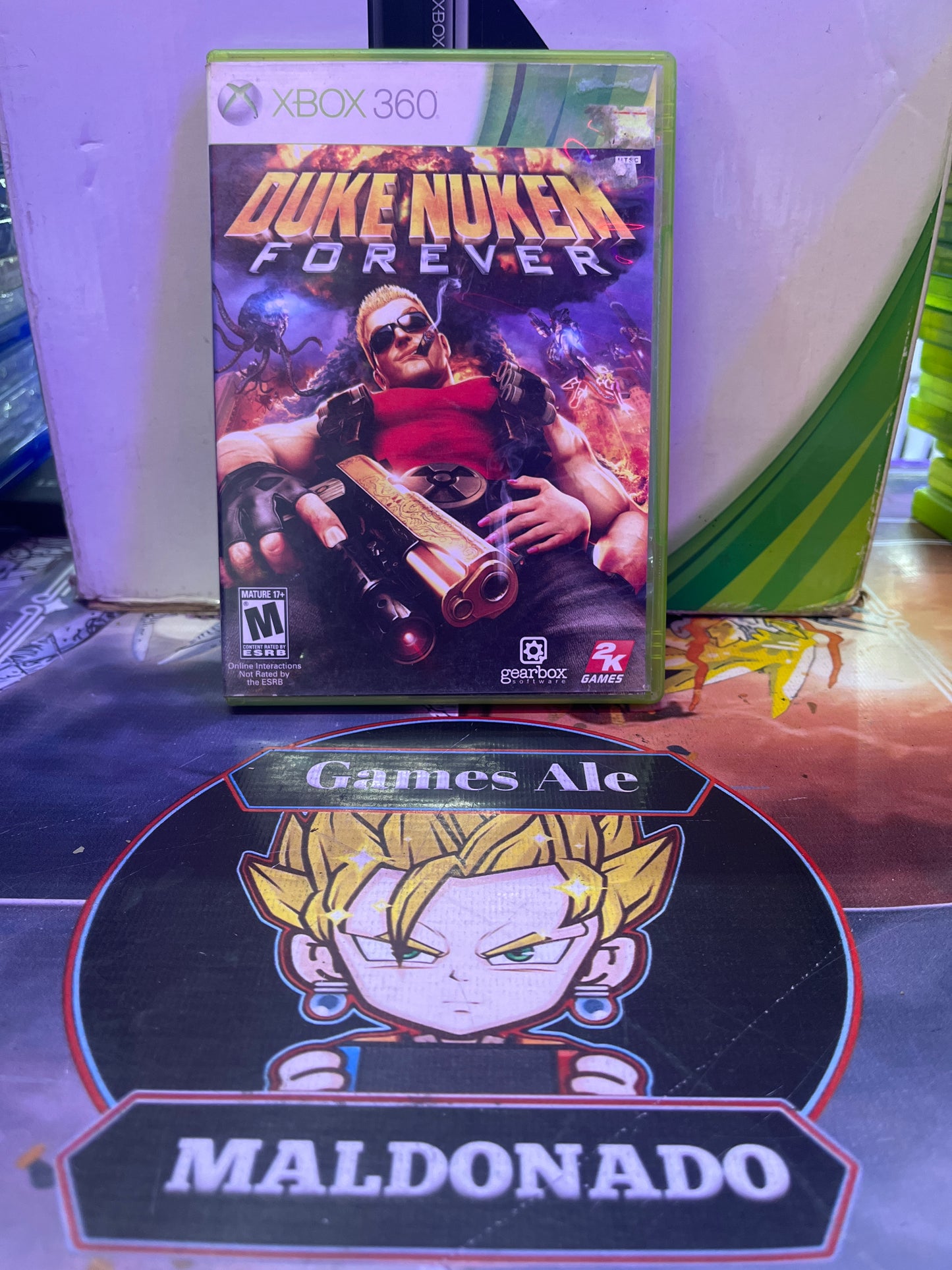DUKE NUKEM FOREVER – JUEGO DE XBOX 360 (USADO) (NTSC)