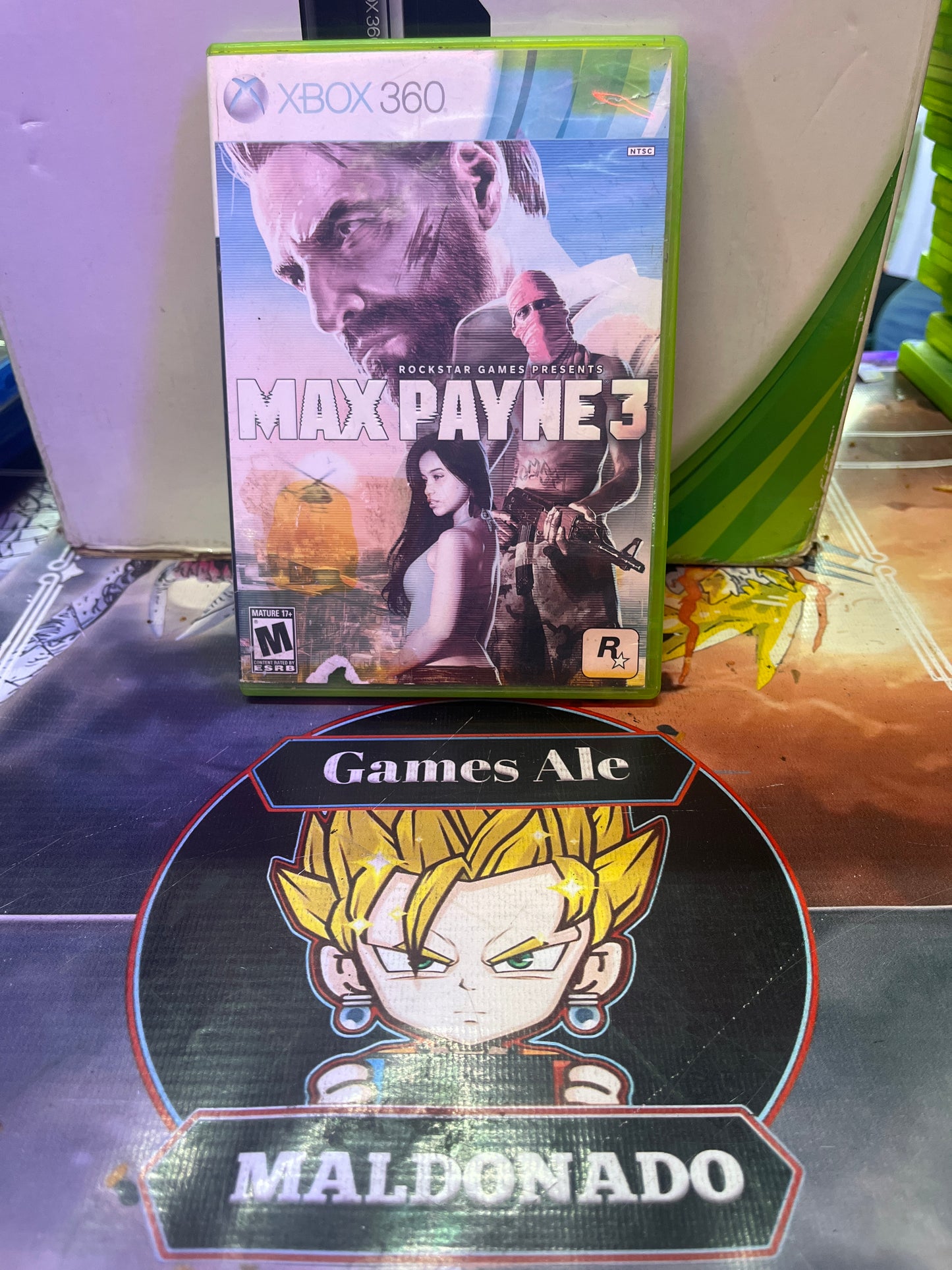 MAX PAYNE 3 – JUEGO DE XBOX 360 (USADO) (NTSC)
