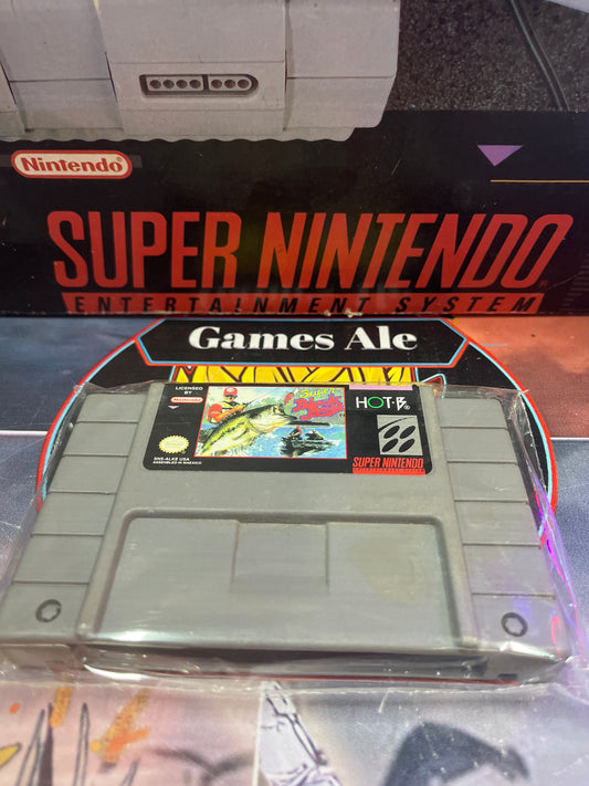 SUPER BLACK BASS PESCA - JUEGO SUPER NINTENDO