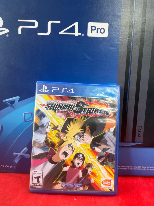 NARUTO TO BORUTO SHINOBI STRIKER (USADO)- JUEGO PLAYSTATION 4