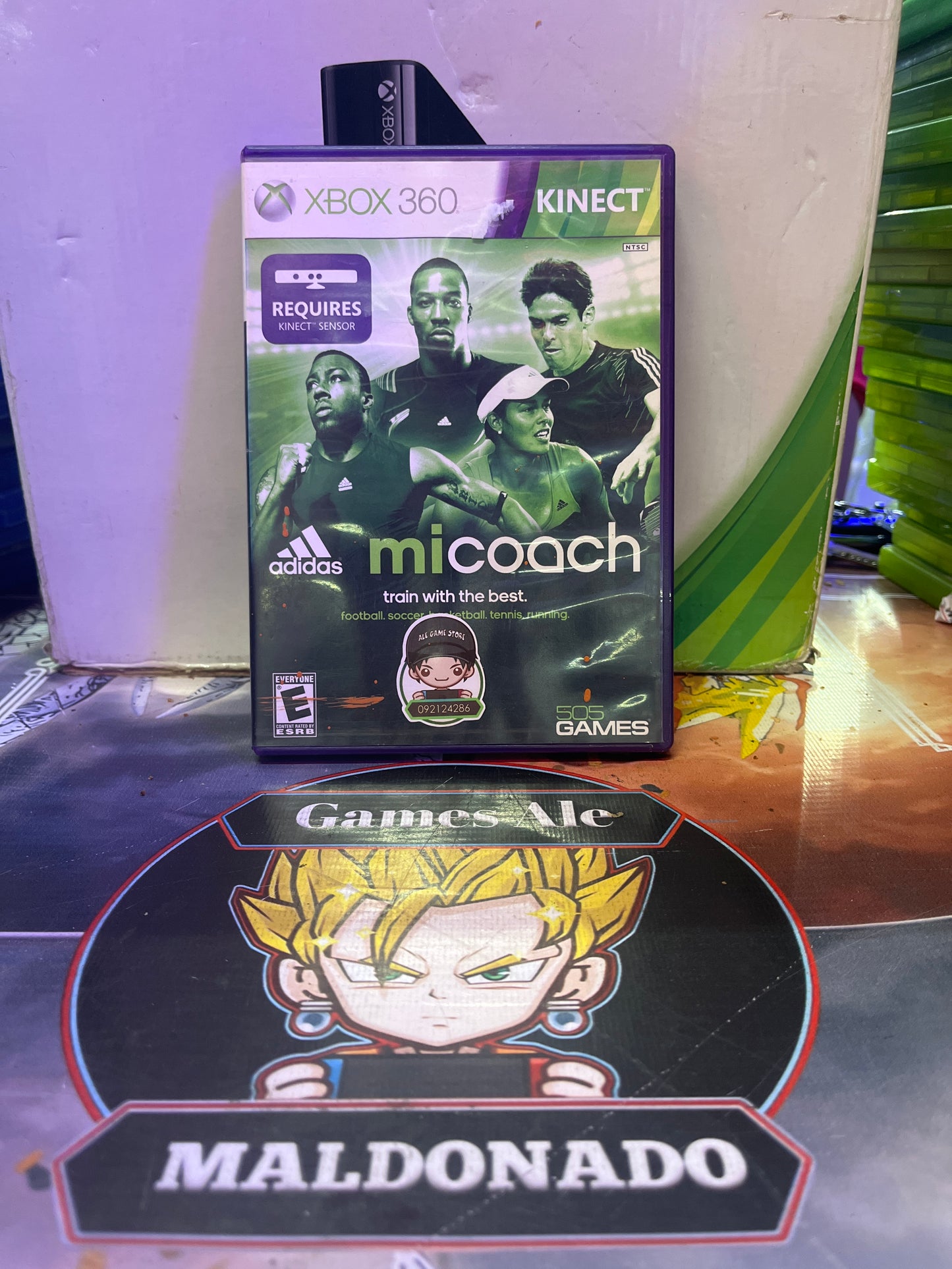 KINECT ADIDAS MICOACH – JUEGO DE XBOX 360 (USADO) (NTSC)