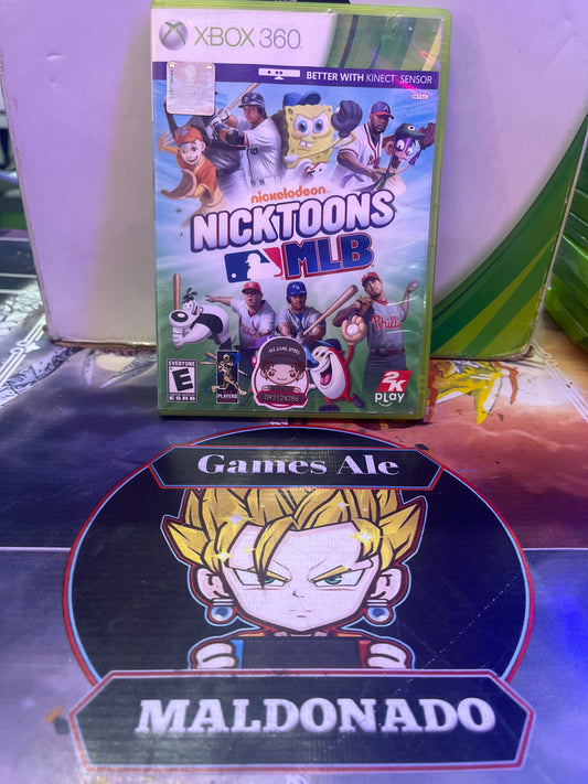 NICKTOONS MLB – JUEGO DE XBOX 360 (USADO) (NTSC)
