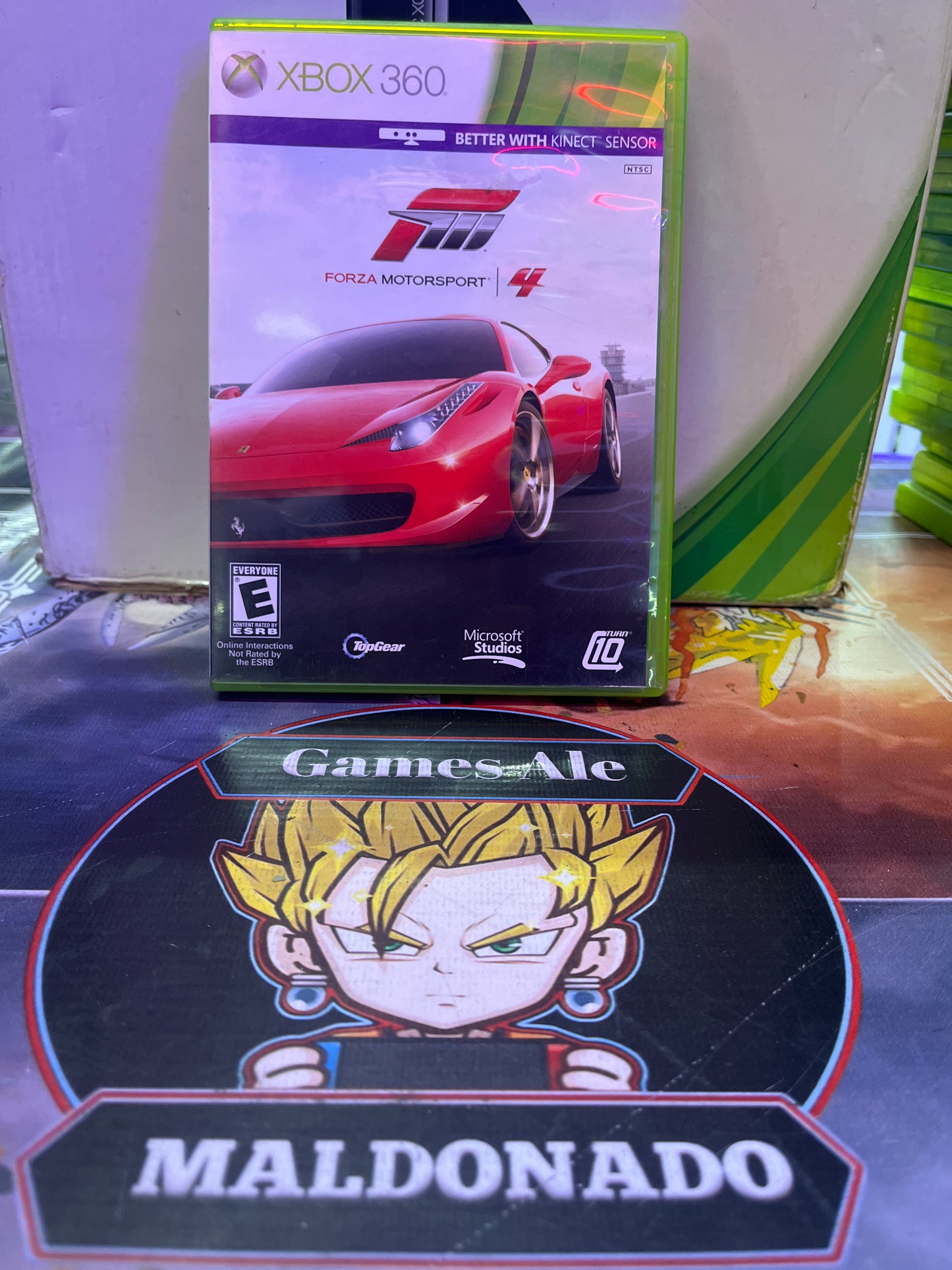 FORZA MOTORSPORT 4 – JUEGO DE XBOX 360 (USADO) (NTSC)