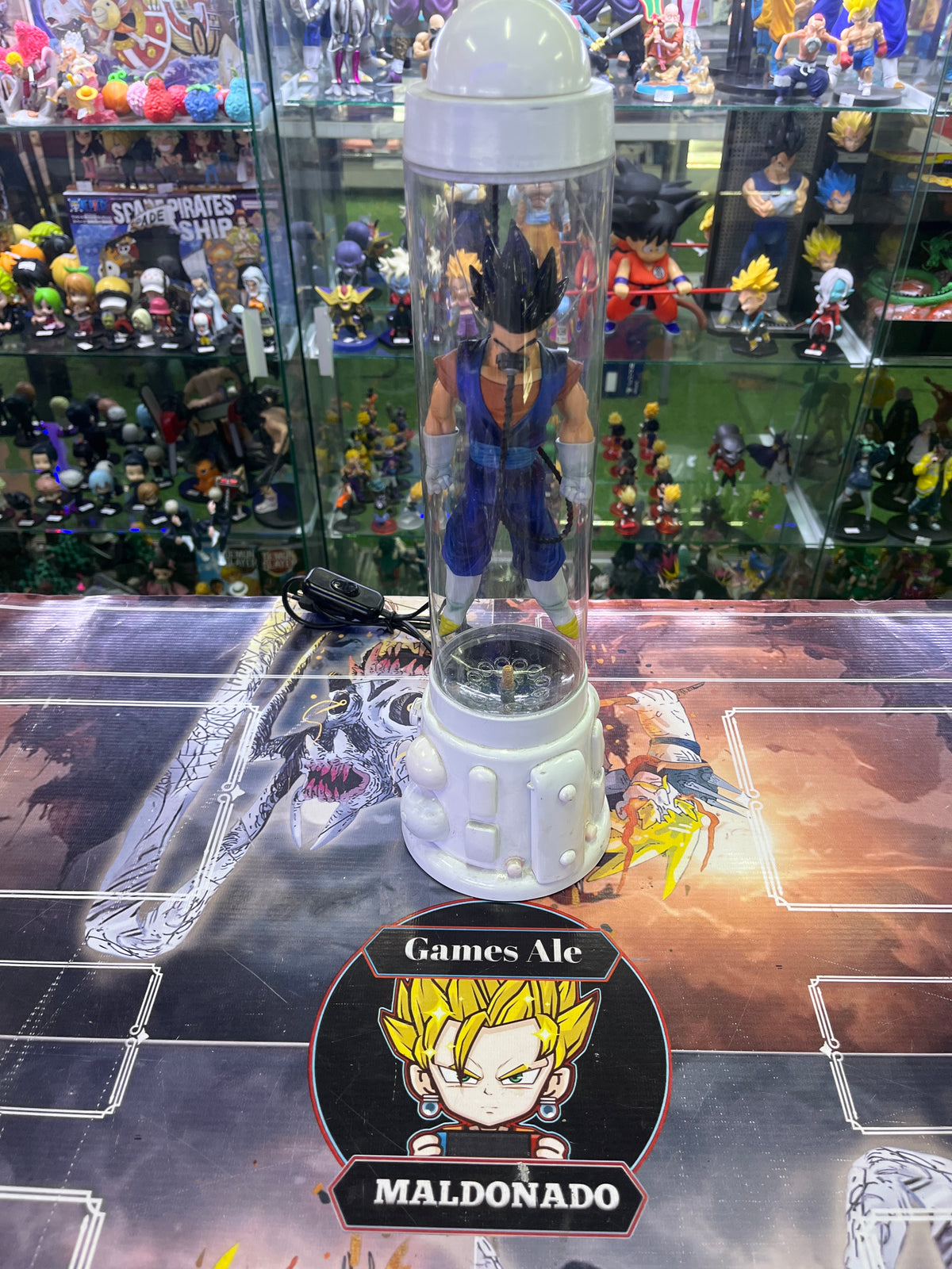 CÁPSULA DE RECUPERACIÓN VEGETTO EXCLUSIVAS DE GAMES ALE ( DRAGON BALL Z )