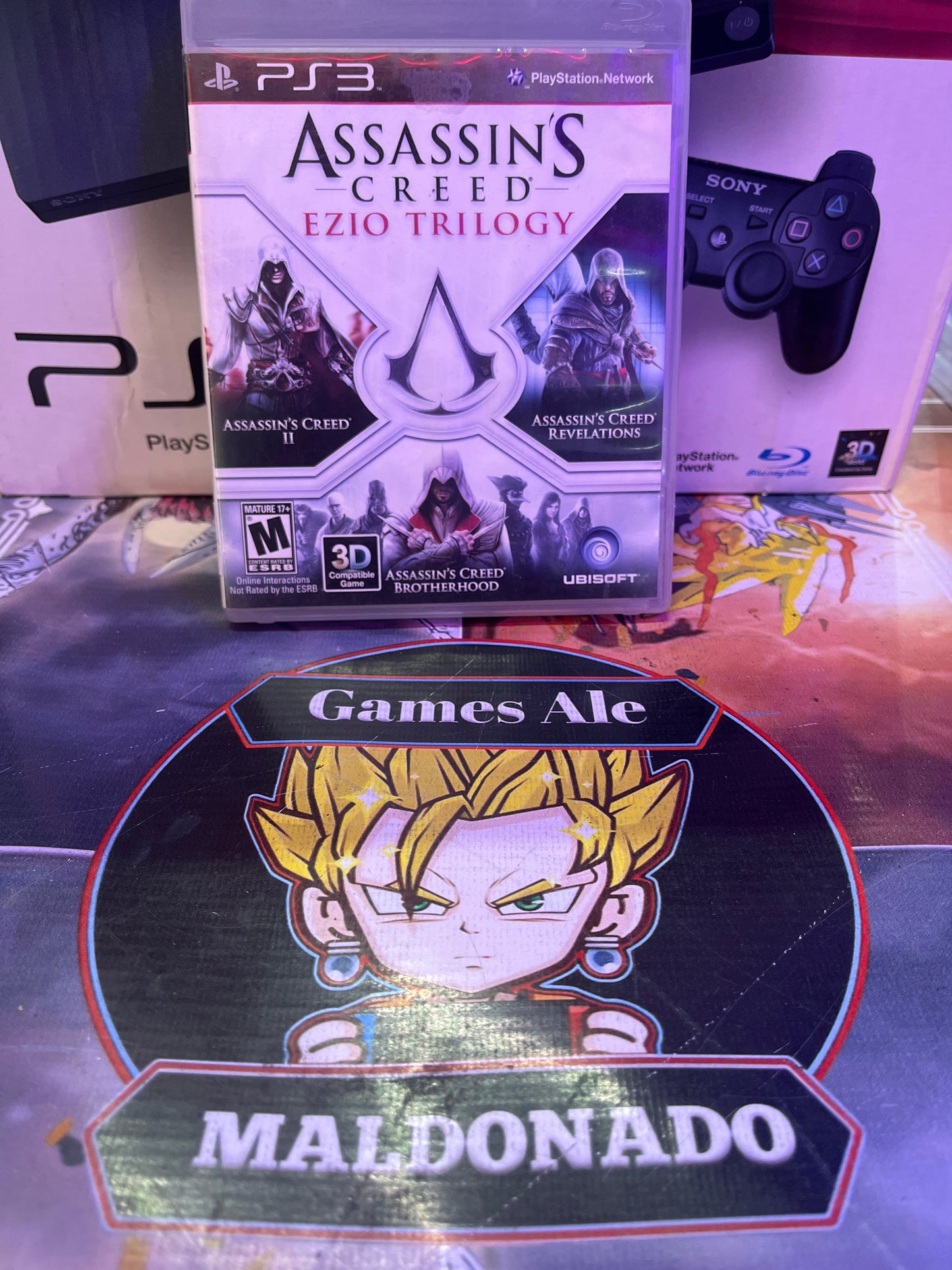 ASSASSIN'S CREED: EZIO TRILOGY – JUEGO DE PLAYSTATION 3 (USADO)