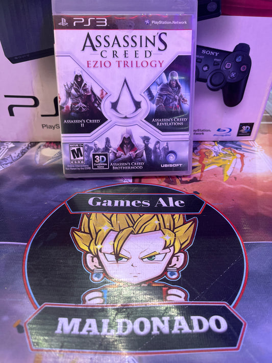 ASSASSIN'S CREED: EZIO TRILOGY – JUEGO DE PLAYSTATION 3 (USADO)