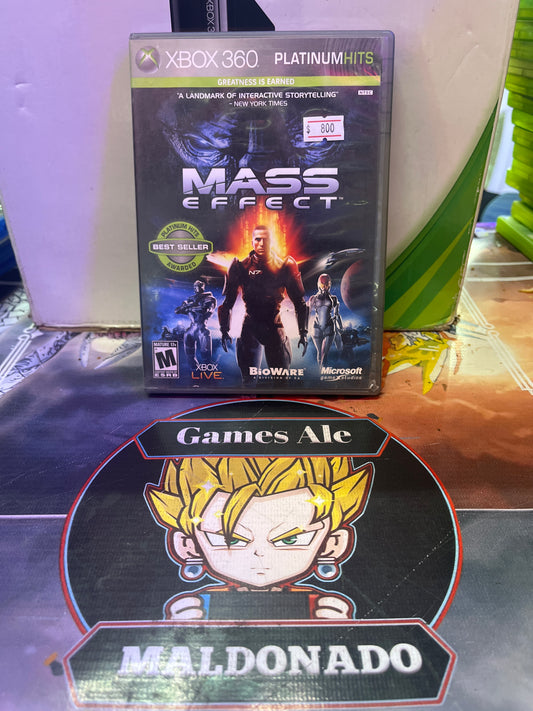 MASS EFFECT 1 – JUEGO DE XBOX 360 (USADO) (NTSC)