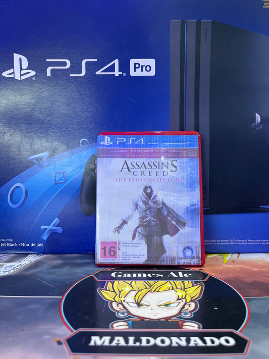 ASSANSSIN’S CREDE THE EZIO COLLECTION RIDE (JUEGO PS4 USADO) - JUEGO DE PLAYSTATION 4