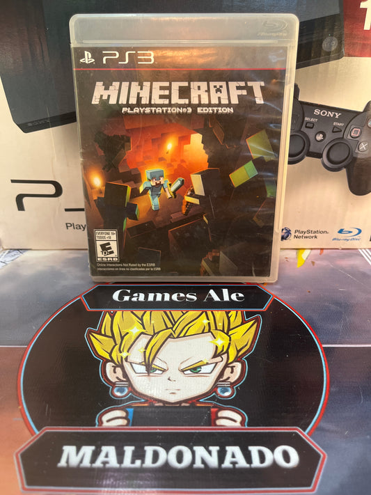 MINECRAFT - JUEGO PLAYSTATION 3 ( USADO )