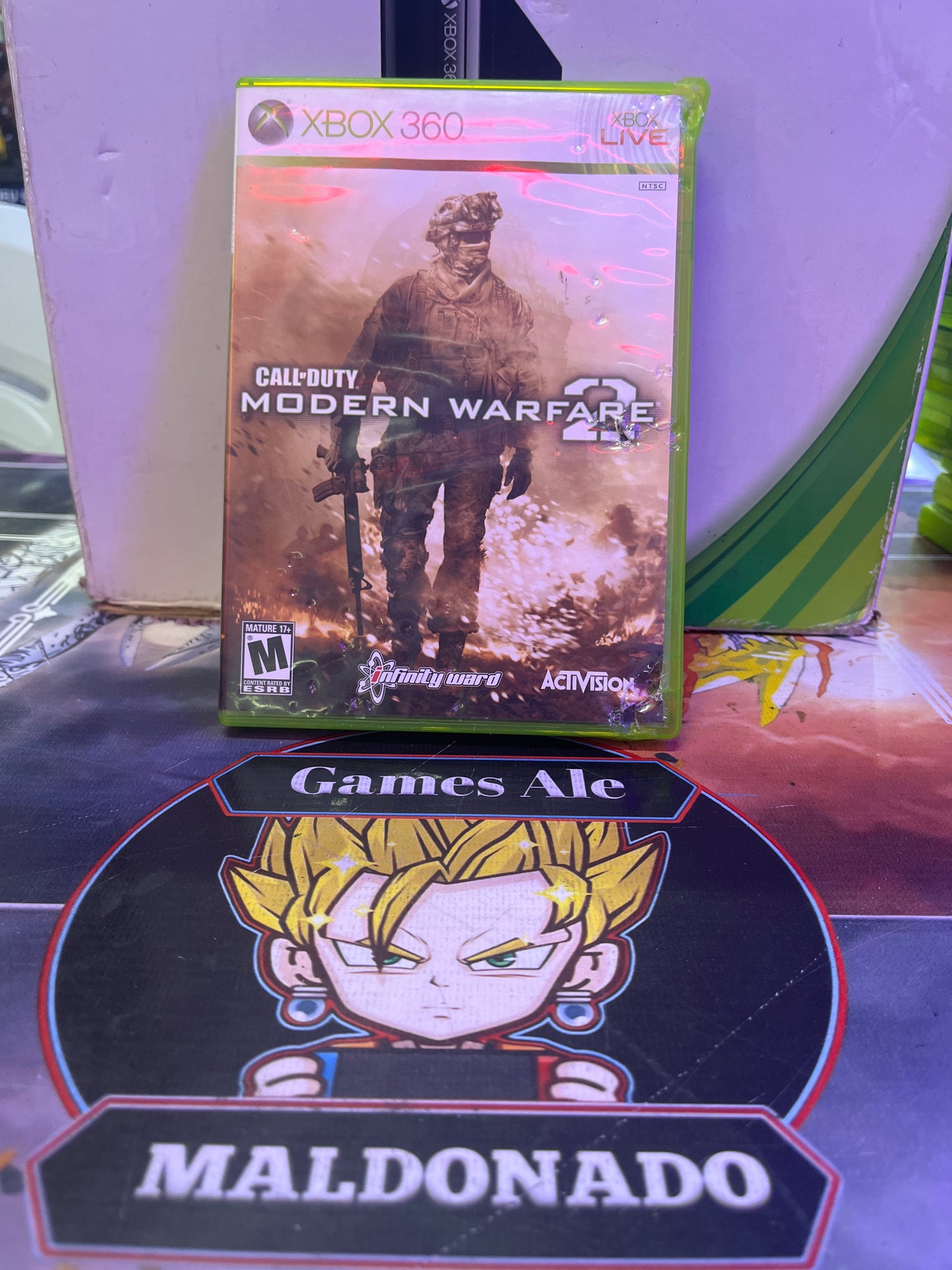 CALL OF DUTY 2 MODERN WARFARE – JUEGO DE XBOX 360 (USADO) (NTSC)