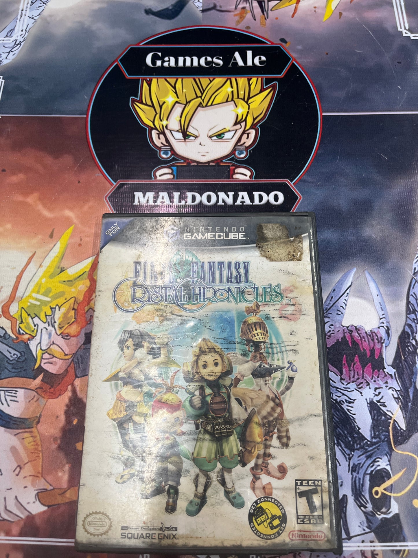 FINAL FANTASY CRISTAL HRONICLES - JUEGO GAME CUBE ( USADO )