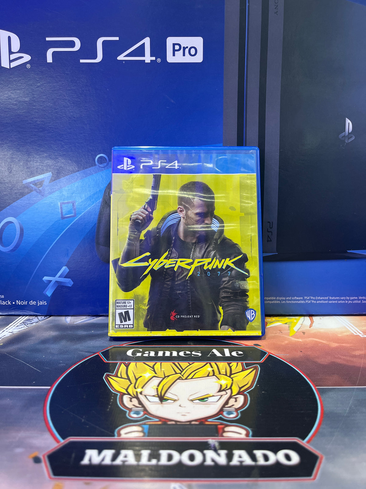 CYBER PUNK 2077 ( JUEGO PS4 USADO) - JUEGO PLAYSTATION 4