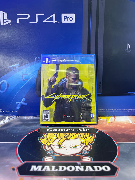 CYBER PUNK 2077 ( JUEGO PS4 USADO) - JUEGO PLAYSTATION 4