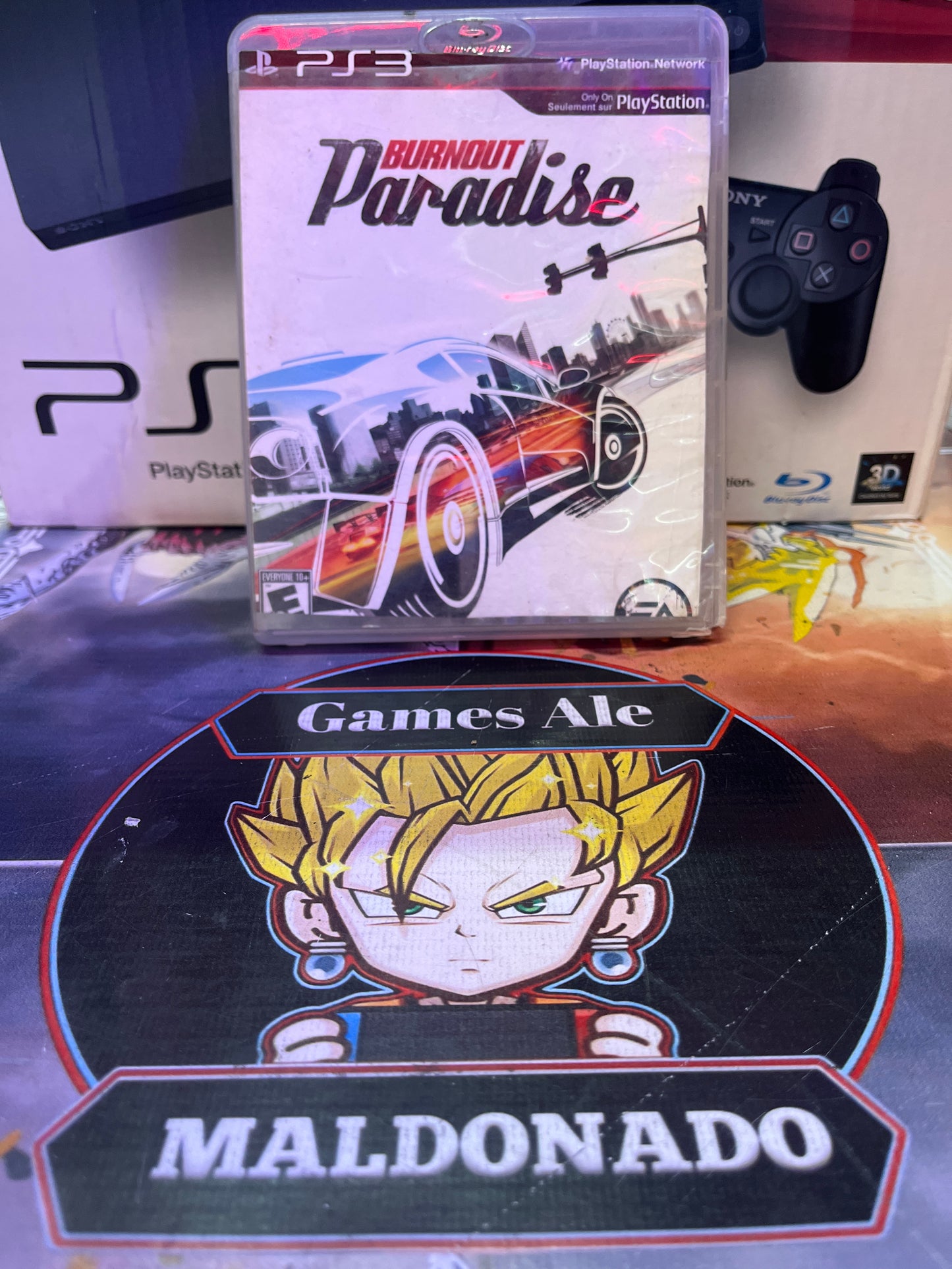 BURNOUT PARADISE – JUEGO DE PLAYSTATION 3 (USADO)