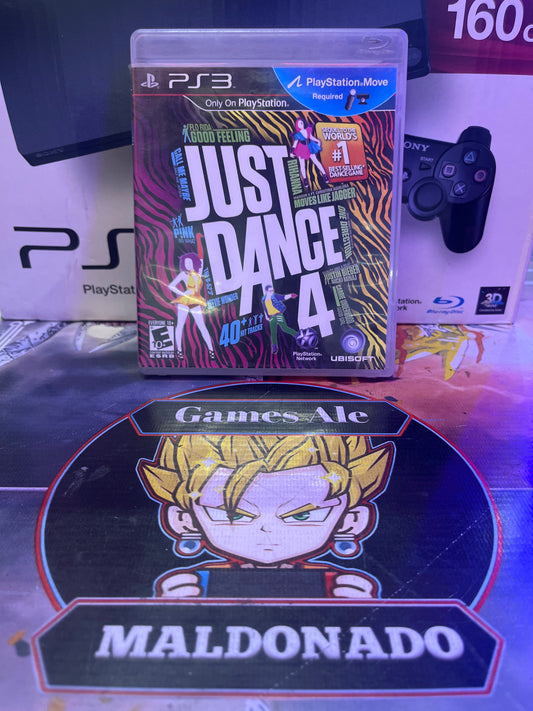 JUST DANCE 4 – JUEGO DE PLAYSTATION 3 (USADO)