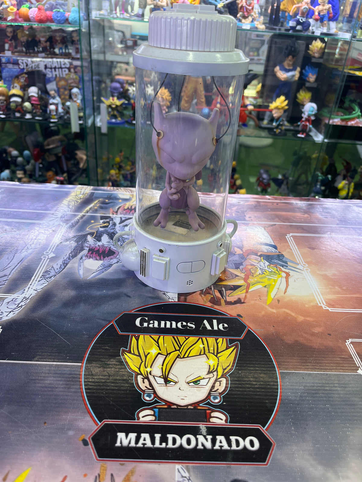 CÁPSULA DE RECUPERACION MEWTWO EXCLUSIVA GAMES ALE ( POKEMON )