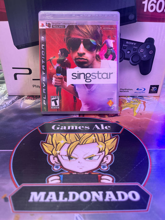 SINGSTAR – JUEGO DE PLAYSTATION 3 (USADO)
