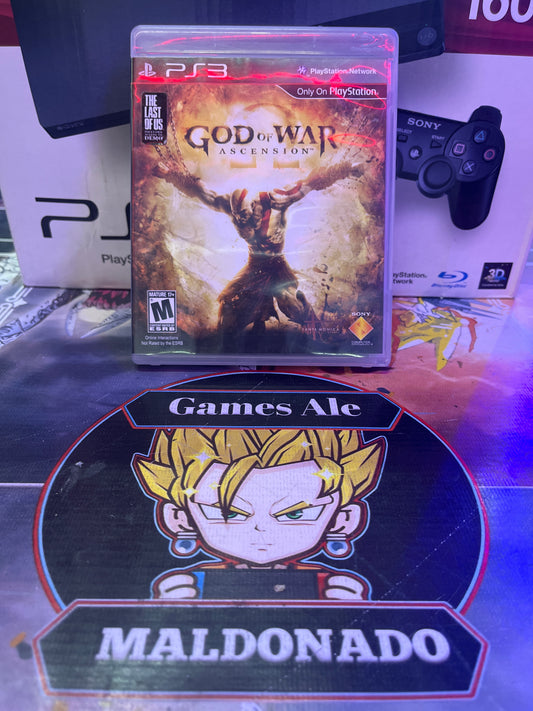 GOD OF WAR: ASCENSION – JUEGO DE PLAYSTATION 3 (USADO)