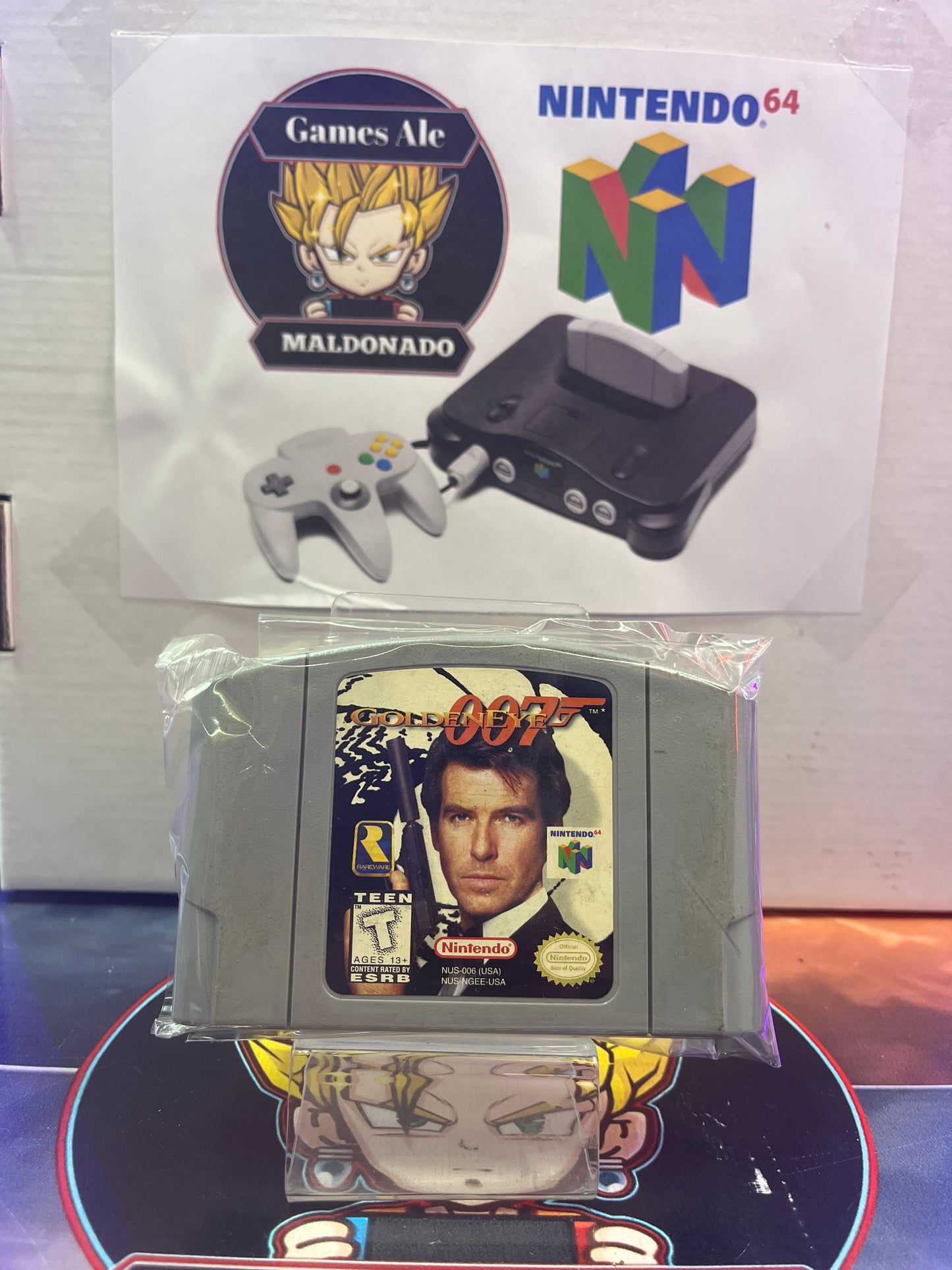 007 GOLDENEYE - JUEGO NINTENDO 64