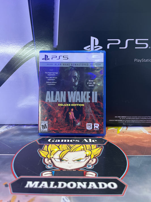 ALAN WAKE 2 DELUXE EDITION ( JUEGO PS5 USADO) - JUEGO PLAYSTATION 5