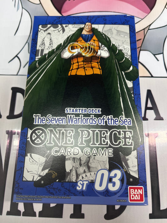 MAZO INICIÓ ( STARTER DECK ) ONE PIECE TCG ST 03 - ONE PIECE