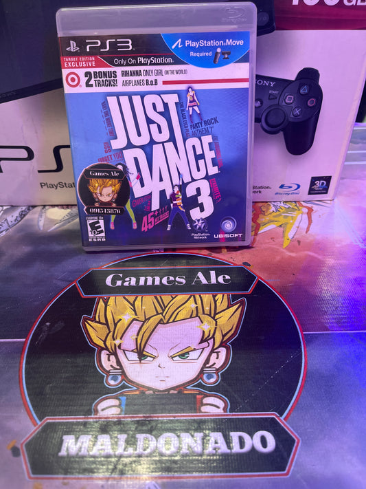 JUST DANCE 3 – JUEGO DE PLAYSTATION 3 (USADO)