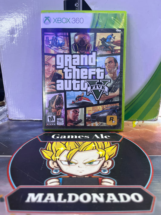 GRAND THEFT AUTO 5 ( JUEGO XBOX 360 USADO) - JUEGO XBOX 360 NTSC